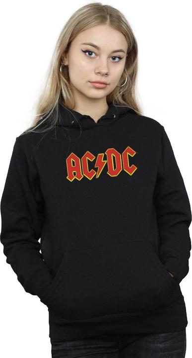 Image du produit AC/DC Sweat à capuche à logo rouge Femmes/Ladies (XL)