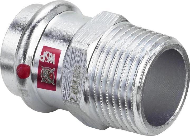 Actual product image Viega Prestabo overgang 15 x 12" socket/nipple forzinket stål (Pipe fitting)