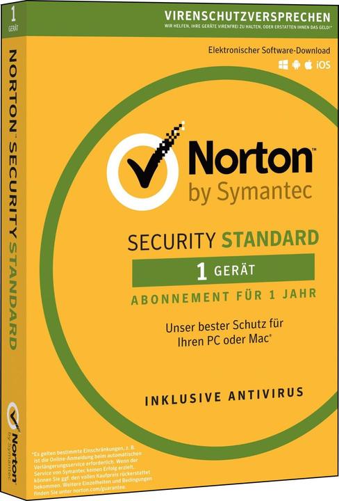 Actual product image Norton Security Standard 3.0 (1 User, 12 months)
