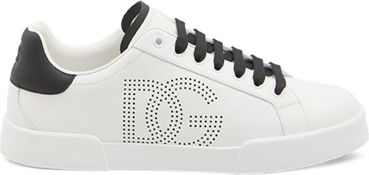 Produktbild Dolce & Gabbana portofino light sneakers in black and white leather (45)
