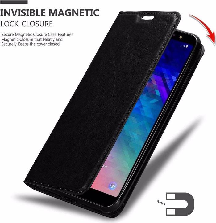Productafbeelding Cadorabo Boek Onzichtbare Magneethoes (Samsung Galaxy A6+)