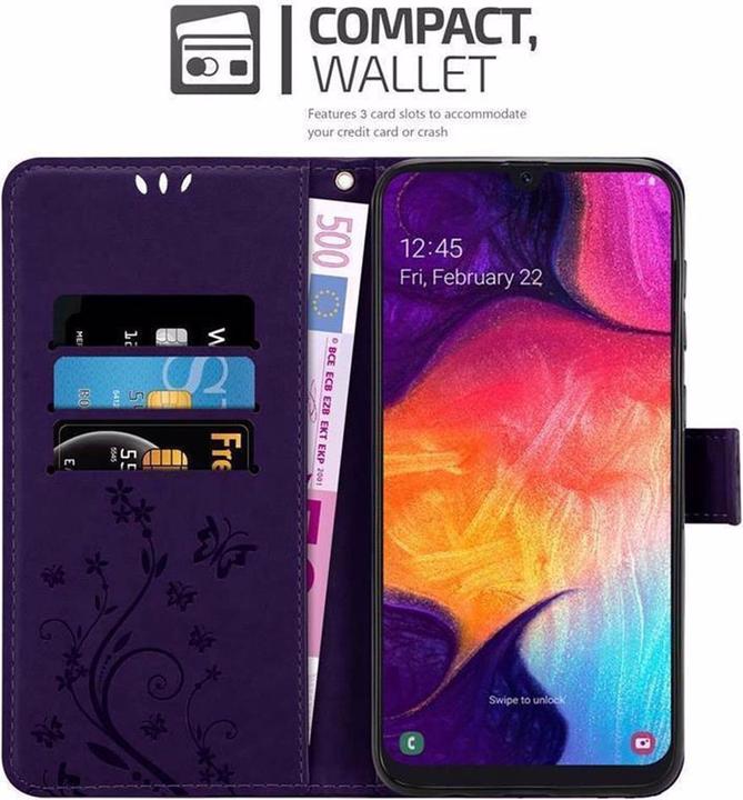 Produktbild Cadorabo Flower Book Cover (Samsung Galaxy A50s, Samsung Galaxy A30s)