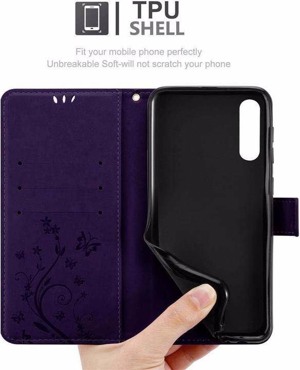 Produktbild Cadorabo Flower Book Cover (Samsung Galaxy A50s, Samsung Galaxy A30s)