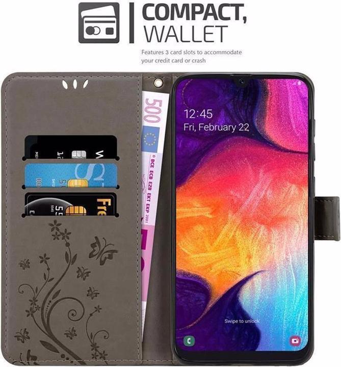 Actual product image Cadorabo Flower Book Cover (Samsung Galaxy A30s, Samsung Galaxy A50s)