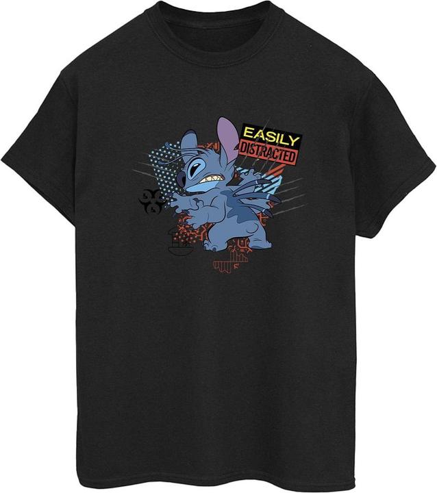 Produktbild Disney Lilo And Stitch Easily Distracted TShirt (S)