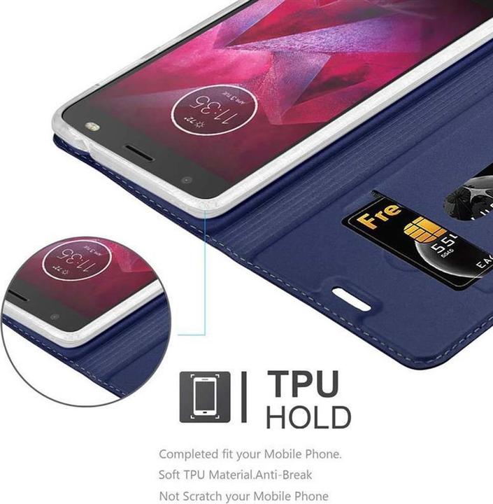 Produktbild Cadorabo Book Classy Style Cover (Motorola Moto Z)