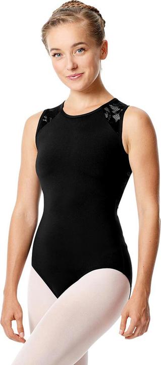Lulli Trikot mit geschlossenem Hals und Spitzendetails