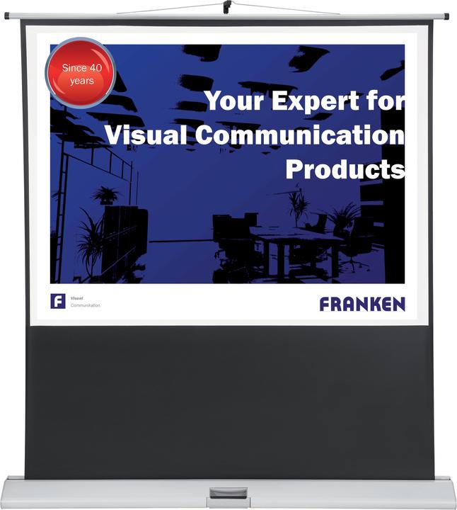 Actual product image Franken Tripod screen x-tra! LWM216 172.5x9x24.5cm light gray (4:3)