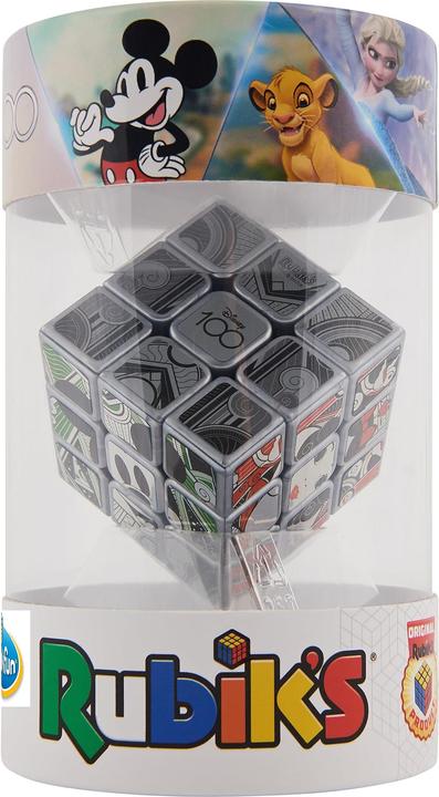 Actual product image Ravensburger 76545 - Rubik's Cube Disney 100 - The Disney Cube in the exclusive platinum look, for 100 (3 x 3)