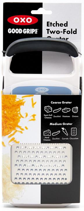 Actual product image OXO Double grater, etched