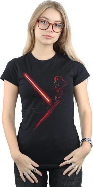 Image du produit Star Wars - T-shirt DARTH VADER LIGHTSABER - Femme (L)