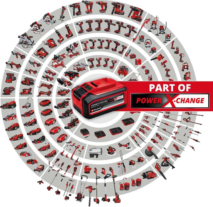 Image du produit Einhell 18V 4-6Ah & 6A Boostcharger PXC Power X-Change PLUS 4512143 Batterie d'outils et chargeur 6Ah (18 V)
