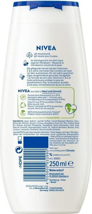 Immagine prodotto NIVEA Set di 5 - Doccia Care 3 in1 Crema Soft (250 ml)