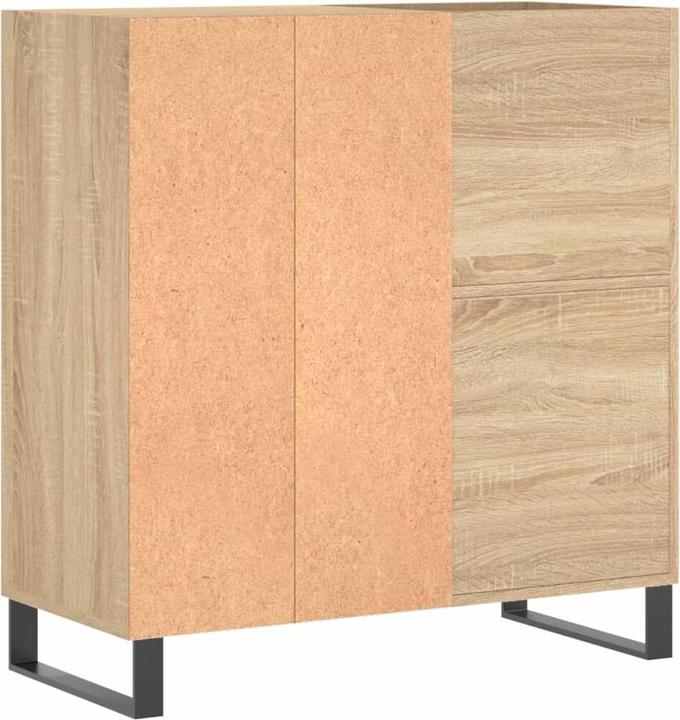 Image du produit VidaXL Plattenschrank Sonoma-Eiche 84,5x38x89 cm Holzwerkstoff
