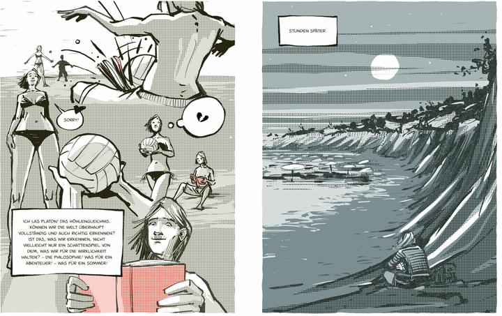 Produktbild Wer bin ich - und wenn ja, wie viele? Die Graphic Novel (Deutsch, Jörg Hartmann, Martin Möller, Richard David Precht, 2024)