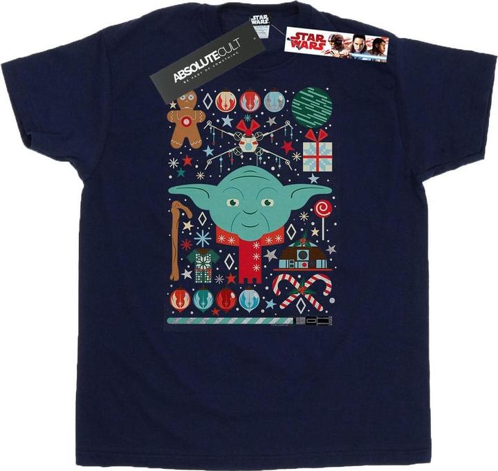 Produktbild Star Wars Yoda Christmas TShirt (XL)