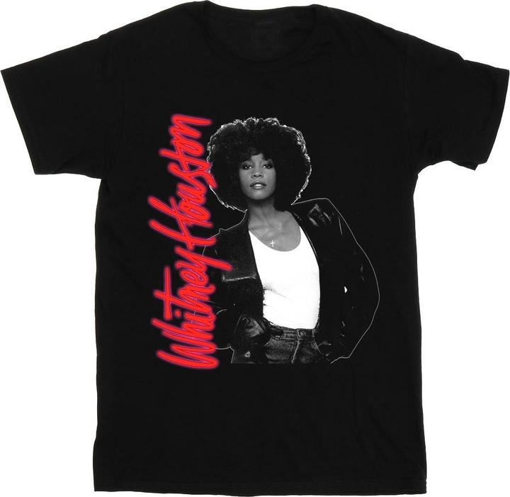 Actual product image Whitney Houston Mens WHITNEY Pose T-Shirt (3XL)