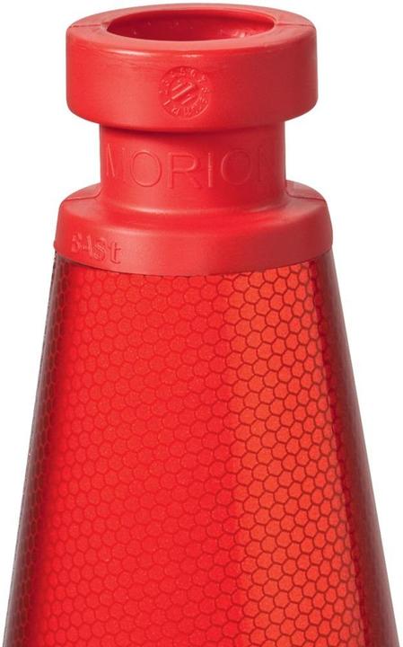 Actual product image HP Autozubehör Traffic cone TL height 500 mm BAST tested, 2 strips 33 x 33 cm