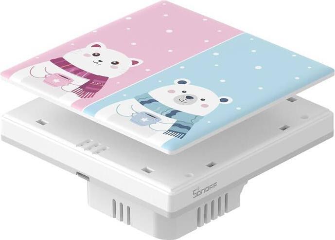 Immagine prodotto Sonoff Coperchio decorativo / tappo per interruttore a sfioramento T5 Cartoon 2C