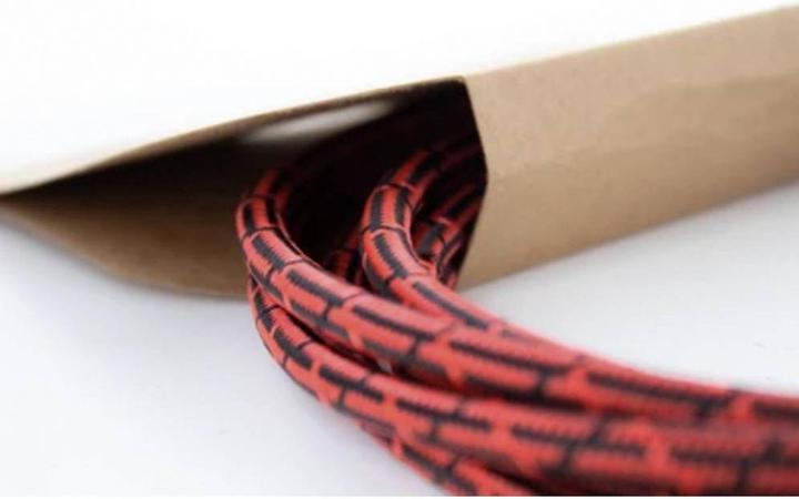 Immagine prodotto Cordial EI 3 PR-TWEED-RD Instrumenten Anschlusskabel (1x Klinkenstecker 6.3 mm ( (3 m, 2,5 mm)