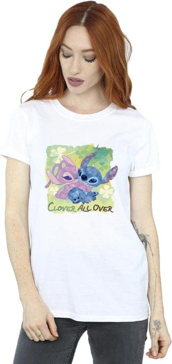 Produktbild Disney Lilo And Stitch St Patrick's Day Clover TShirt (XXL)