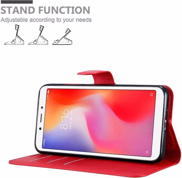 Productafbeelding Cadorabo Boek met kaft met standfunctie (Xiaomi Redmi 6)