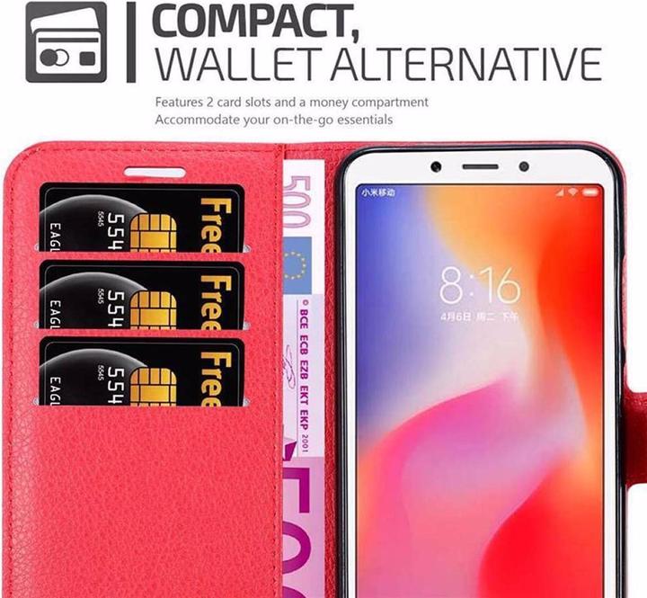 Productafbeelding Cadorabo Boek met kaft met standfunctie (Xiaomi Redmi 6)