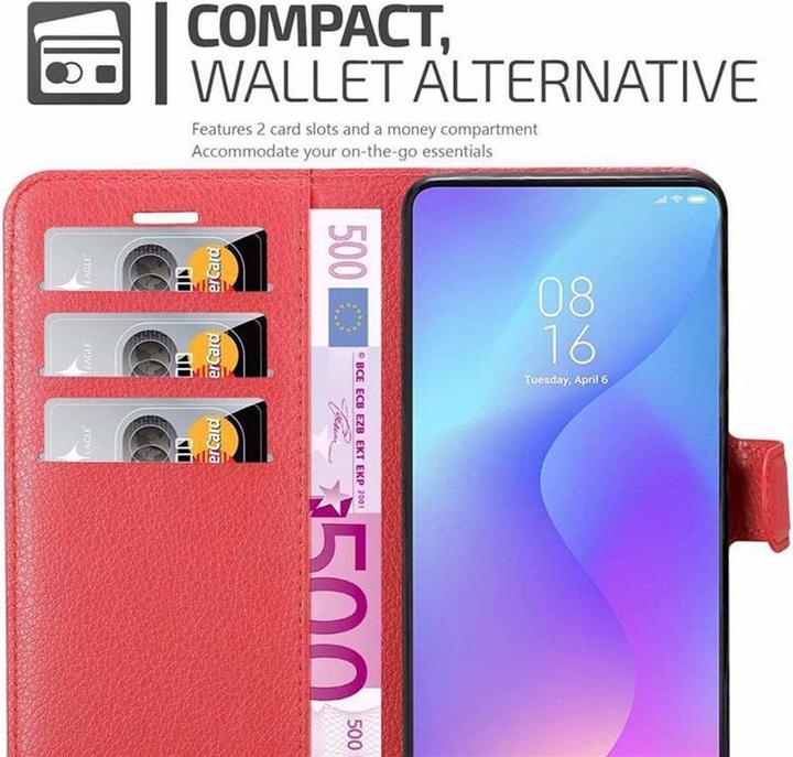 Actual product image Cadorabo Book with stand function cover (Mi 9T Pro, Xiaomi Redmi K20 Pro, Xiaomi Redmi K20)
