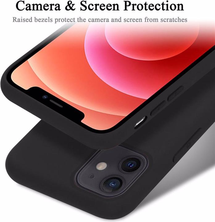 Actual product image Cadorabo TPU Liquid Silicone Case Cover (Apple iPhone 12 mini)