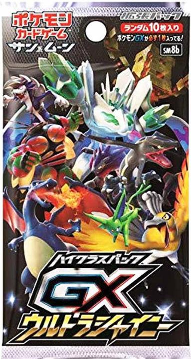 Actual product image Pokémon High-Class Pack GX Ultra Shiny (sm8b) Booster Display (Japanese, Booster display)