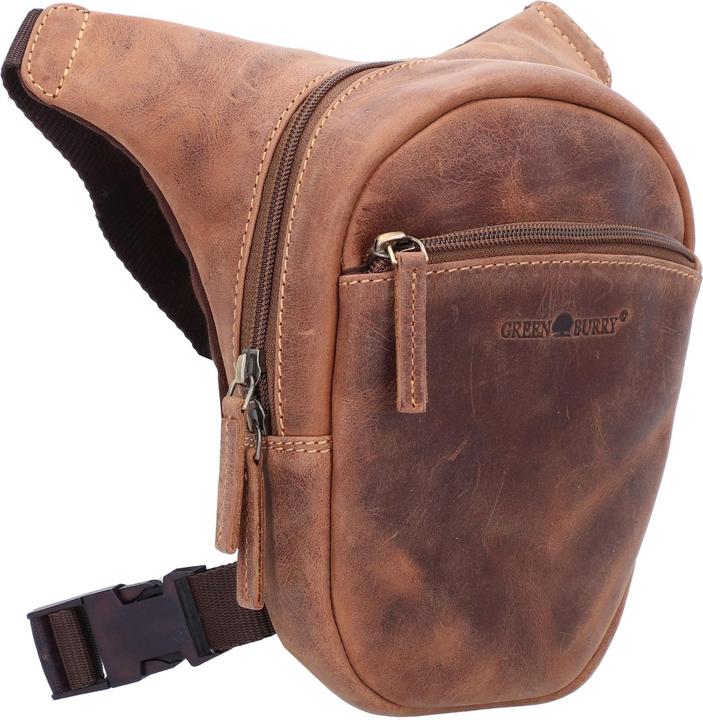 Image du produit Greenburry Sac banane Vintage Biker en cuir 20 cm