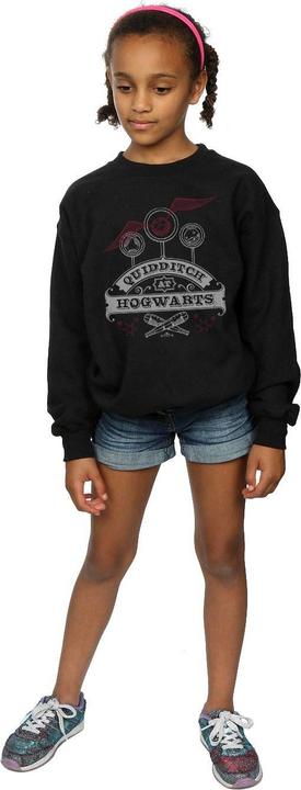 Produktbild Quidditch At Hogwarts Sweatshirt Mädchen (116)