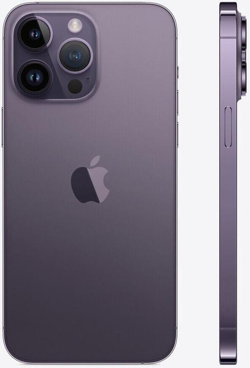 Produktbild Re!commerce iPhone 14 Pro Max (256 GB, Deep Purple, Violett, 6.70", 48 Mpx, SIM + eSIM, A / Wie neu)
