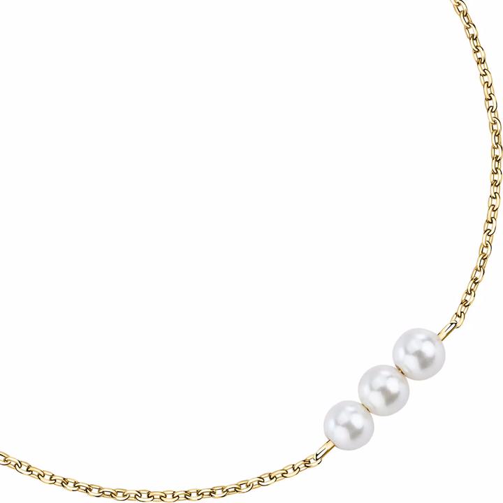 Immagine prodotto Morellato Bracciale delicato placcato oro Perla SAWM05 (19 cm, Argento 925)