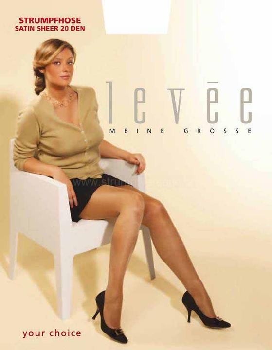 Produktbild Levee Satin Sheer 20 (20 DEN, 48 - 50)
