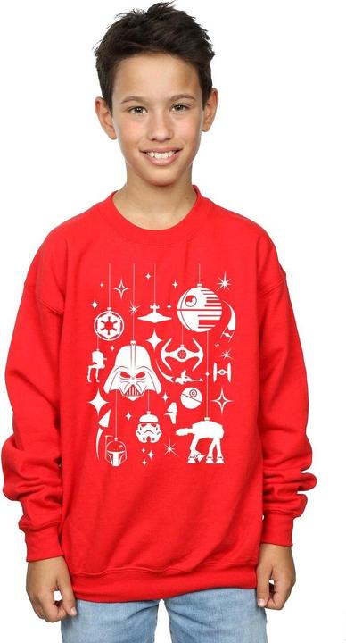 Image du produit Star Wars - Sweat CHRISTMAS DECORATIONS - Garçon (152, 158)