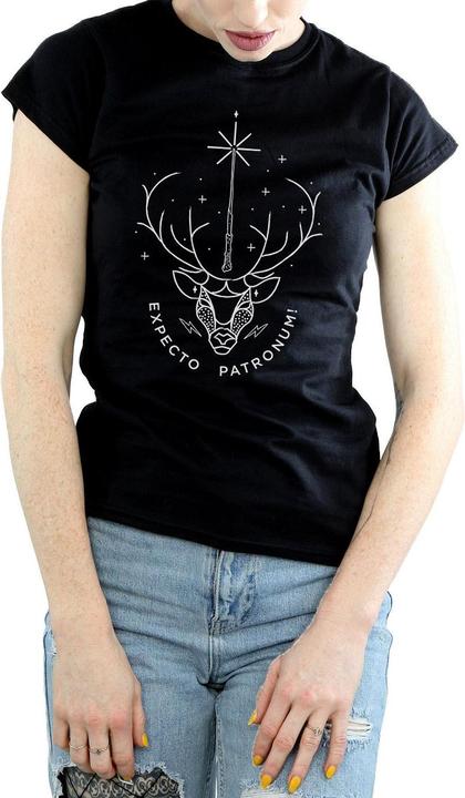 Actual product image Womens/Ladies Expecto Patronum Cotton T-Shirt (XXL)