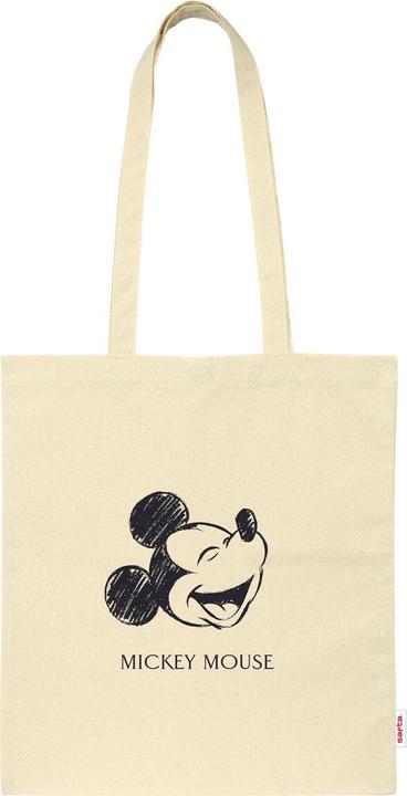 NoName Tasche aus Segeltuch Mickey Mouse Clubhouse Natural Beige