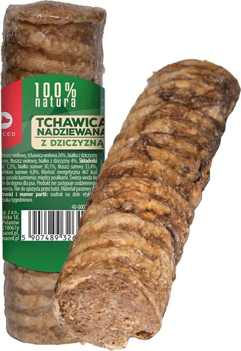 Produktbild Maced Tchawica mała Nadziewana z Dziczyzną 120g dla psa (1 Stk., 120 g)