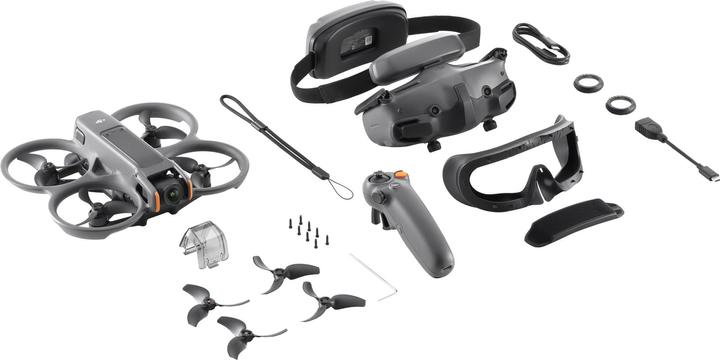 Productafbeelding DJI Avata 2 Fly More Combo (Single Battery) (23 min, 377 g, 12 Mpx)