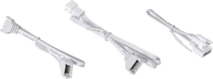 Image du produit Lian-Li UNI FAN P28 Side ARGB Strip, pack de 3 - blanc (RGB)
