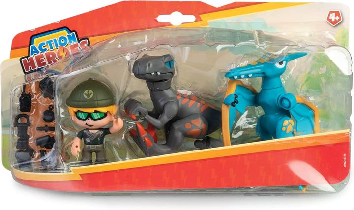 Actual product image Famosa Action Heroes - Dino Pack
