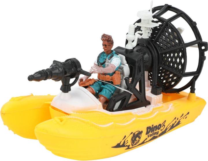 Produktbild Toi-Toys World of Dinosaurs Spielset - Boot und Motorrad mit Dino