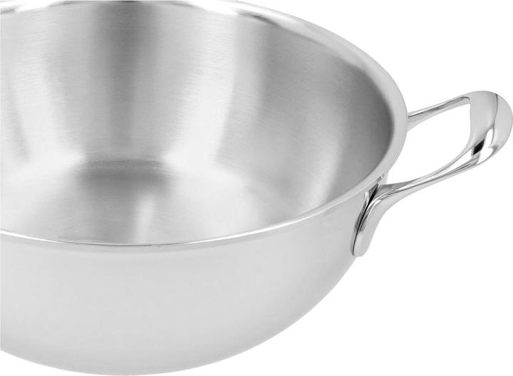 Actual product image Demeyere Atlantis Schmortopf mit Doppelwanddeckel (28 cm, Frying pan, Stainless steel)