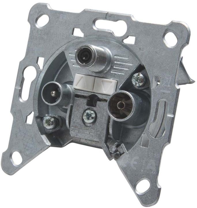 Actual product image Triax GDM 19 3-gang pass-through socket F-socket 306275 (19 dB, Plug socket)