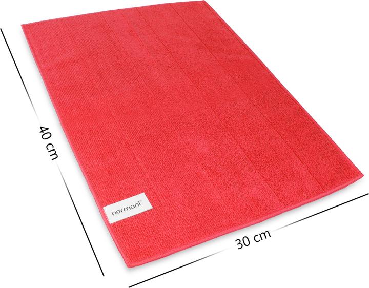 Actual product image Normani 12 pieces Microfibre cloth Cleaning cloth for kitchen and bathroom (12 pcs.)
