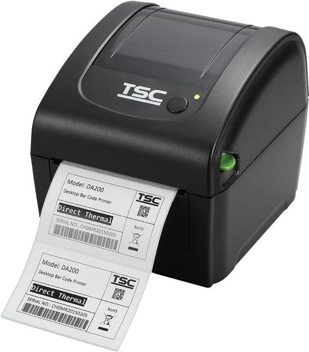 TSC DA220, 8 dots/mm (203dpi), RTC, EPL, ZPL, ZPLII, DPL, USB, Ethernet (203 dpi)