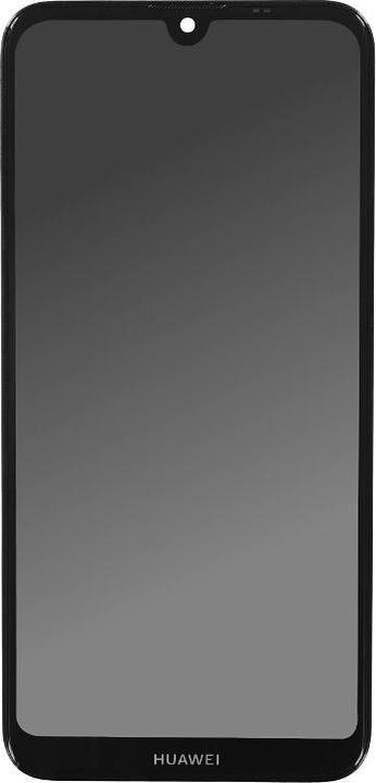 Produktbild OEM Display-Einheit + Rahmen für Huawei Y7 2019 schwarz (Display, Huawei Y7 (2019))