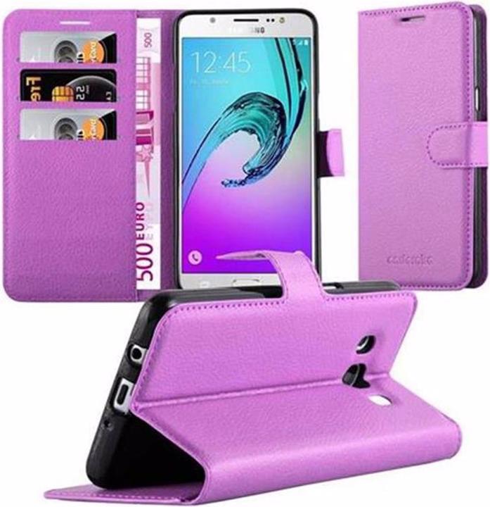 Actual product image Cadorabo Book with stand function cover (Samsung Galaxy J5 (2016))