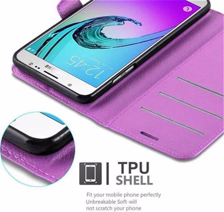 Actual product image Cadorabo Book with stand function cover (Samsung Galaxy J5 (2016))